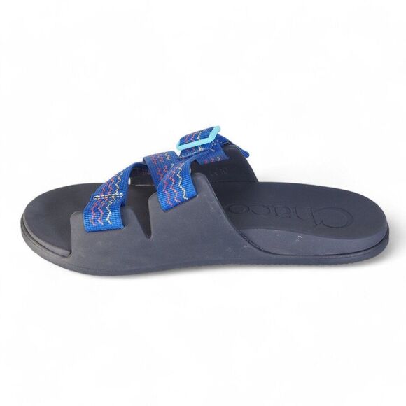 Chaco Chillos Slide Sandals "Lasagna Blue" Women's 10 - Picture 6 of 10